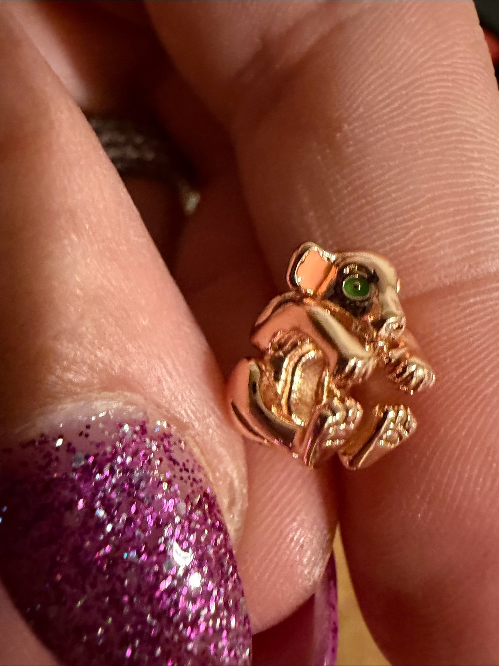 Pandora Disney Rose GP Simba Charm